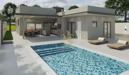 Casa com 4 dormitórios à venda, 271 m² por R$ 1.950.000,00 - Condominio Figueira Garden - Atibaia/SP