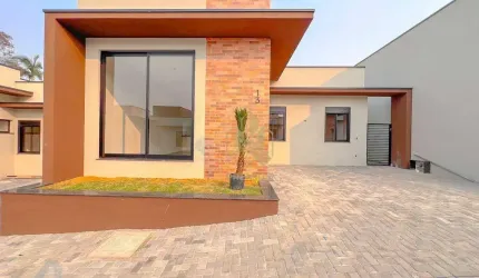 Casa com 3 dormitórios à venda, 183 m² por R$ 960.880,46 - Nova Gardênia - Atibaia/SP
