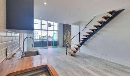 Apartamento com 1 dormitório, 78 m² - venda por R$ 1.100.000,00 ou aluguel por R$ 6.800,00 - Jardim Anália Franco - São Paulo/SP