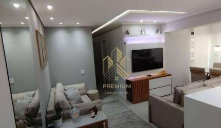 Apartamento com 3 dormitórios à venda, 66 m² por R$ 870.000,00 - Tatuapé - São Paulo/SP