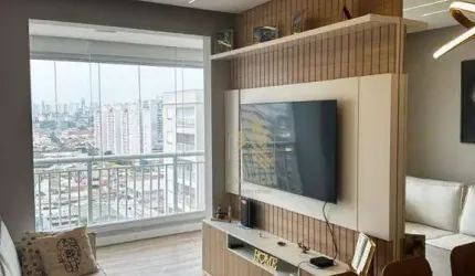 Apartamento com 2 dormitórios à venda, 64 m² por R$ 742.000 - Mooca - São Paulo/SP