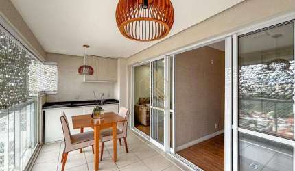 Apartamento com 1 dormitório para alugar, 52 m² por R$ 3.900,00/mês - Jardim Anália Franco - São Paulo/SP