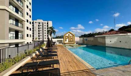 Apartamento Garden com 3 dormitórios, 102 m² - venda por R$ 1.250.000,00 ou aluguel por R$ 6.500,00/mês - Vila Thais - Atibaia/SP