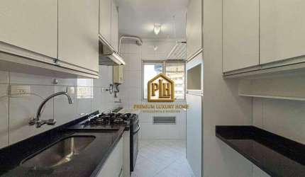 Apartamento com 2 dormitórios para alugar, 62 m² por R$ 3.807/mês - Tatuapé - São Paulo/SP