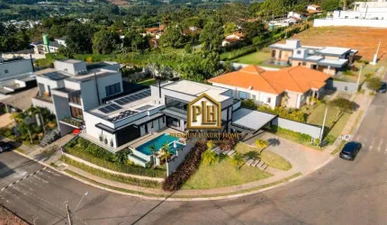 Casa com 4 dormitórios à venda, 340 m² por R$ 3.950.000,00 - Condominio Shamballa III - Atibaia/SP
