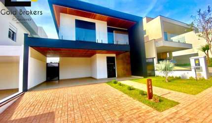 CASA NOVA DE 279 M² DE ÁREA CONSTRUÍDA COM 3 SUÍTES NO CONDOMÍNIO BRISAS JUNDIAÍ NO JARDIM DAS SAMAMBAIAS EM JUNDIAÍ SP