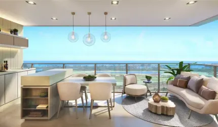 Apartamento lâmina 4 suítes vista MAR e CAMPO DE GOLF