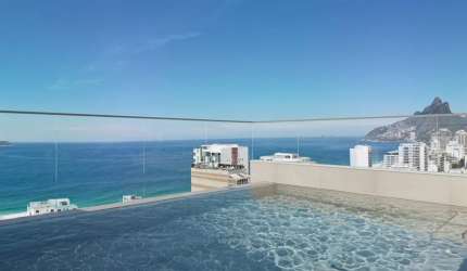 Apartamento Studio IPANEMA LAZER VISTA MAR E LAGOA