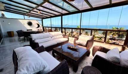 Maravilhosa cobertura duplex 5 quartos vista mar na Barra da Tijuca-RJ