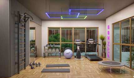 Apartamento para venda com 61 metros quadrados com 2 quartos