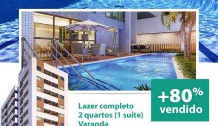 Apartamento em construção 61 metros quadrados com 2 quarto 1 suíte em Candeias RONALDO 8199775.5653