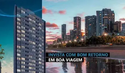 OPORTUNIDADE DE INVESTIMENTO NO ALLURE RESIDENCE | BOA VIAGEM - APARTAMENTOS DE 24M²