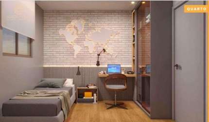 apartamento de 02 quartos, 01 súite, varanda, em Candeias, em construção, entrega Novembro- 2025