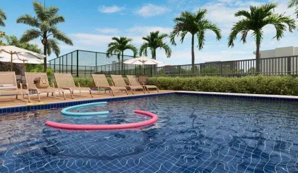MD- Estilo Boa Viagem - 3 quartos com suíte- varanda - lazer completo