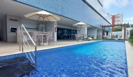 TFS| Excelente apartamento MOBILIADO em Candeias com 40,13m² | Andar alto | 1 vaga fixa e coberta