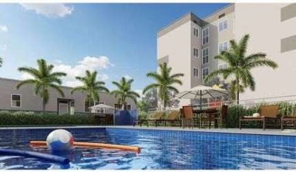MD Apartamento para venda tem 40 metros quadrados com 2 quartos