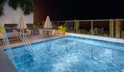 Studio em Boa Viagem NOVO - Com Automação Residencial - Lazer Completo