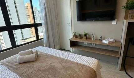 Apartamento Studio para venda possui 24 metros quadrados com 1 quarto em Boa Viagem - Recife - PE