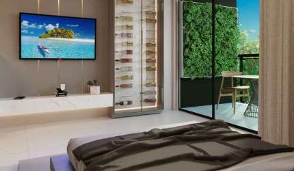 thhamirisApartamento para venda possui 59 metros quadrados com 2 quartos em Muro Alto - Ipojuca - PE