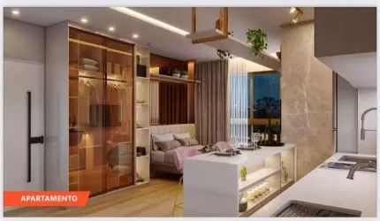 Apartamentos de 24m² em Boa Viagem para investimento, moderno, conectado