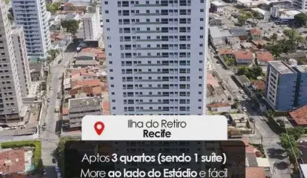 LG-Varandas da Ilha - Ilha do Retiro - Pronto P MORAR | 3 Quartos em Ilha do Retiro - Recife - PE