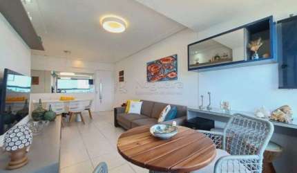 TFS| Lindo apartamento vista mar em Candeias | Alameda das Orquídeas | 81m² | 3 Qtos, sendo 2 suítes