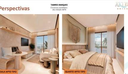TM - SEU APARTAMENTO PÉ NA AREIA DE ANTUNES/ MARAGOGI