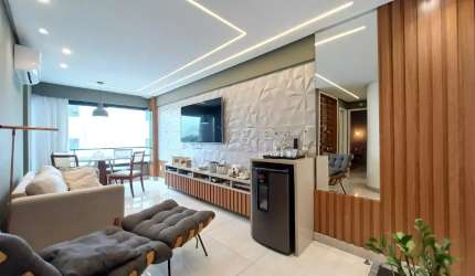 Lindo apartamento localizado em Boa Viagem, com 57,45 m², 2 quartos sendo 1 suíte | Possui reforma e móveis planejados de excelente qualidade