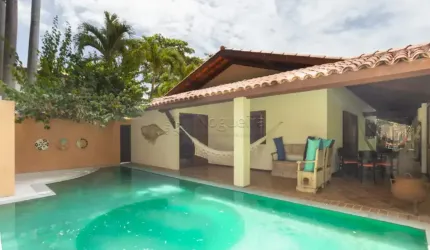 Excelente casa duplex totalmente mobiliada beira mar na Praia dos Carneiros.