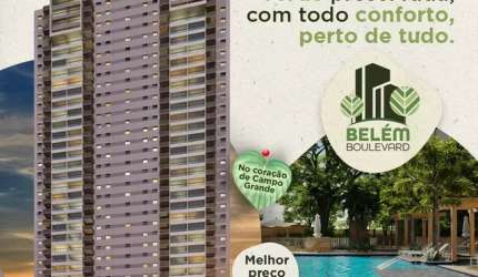 Belém Boulevard | Super Lançamento na Estrada de Belém |3 Quartos 1 Suíte | 73m² | LazeR
