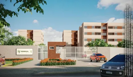 APARTAMENTO COM 02 QUARTOS EM DOIS CARNEIROS-JABOATÃO/PE