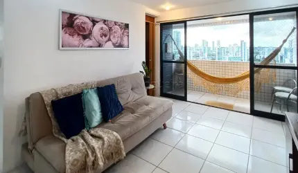 Apartamento com 1 quarto à venda na Rua Nestor Silva, 70, Santana, Recife, 44 m2 por R$ 380.000