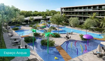 Apartamento/Flat - Residencial - No bairro Muro Alto -  Makai Acqua Resort