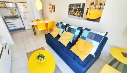 Apartamento com 1 quarto à venda na Avenida Portuaria, 1, Praia de Muro Alto, Ipojuca, 32 m2 por R$ 410.000