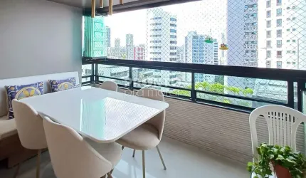 Oportunidade na Navegantes -Todo reformado 109 m² Edf. Puerto Madero, em Boa viagem