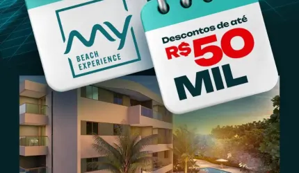 Apartamento com 1 quarto à venda na Avenida Portuaria, 1, Praia de Muro Alto, Ipojuca, 26 m2 por R$ 375.000