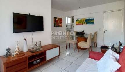 Apartamento com excelente localização na região da Encruzilhada, possuindo 69,43m² de área construída.