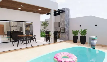 Casa com 3 dormitórios à venda, 210 m² por R$ 1.200.000 - Porto Real Varginha - Varginha/MG