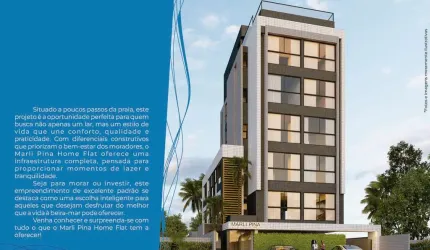 Apartamento Flat em Cabo Branco, João Pessoa/PB