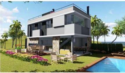 Casa com 4 dormitórios à venda, 230 m² por R$ 2.500.000 - Búzios - Nísia Floresta/RN