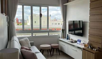 Lindo apartamento de 1 dormitório 100% mobiliado