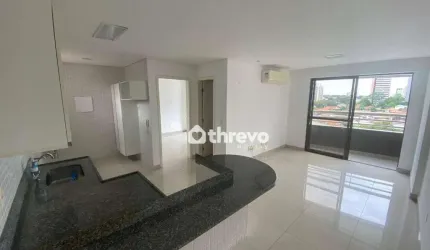Apartamento com 1 dormitório para alugar, 55 m² por R$ 2.504,24/mês - Fátima - Teresina/PI