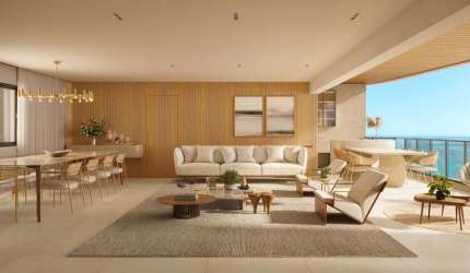 Apartamento com 4 dormitórios à venda, de 208 m², a partir de R$ 2.409.219 - Meireles - Fortaleza/CE