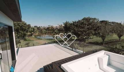 Elegância e Conforto em 200m²: Residência com Jacuzzi e Suítes Ampla no Condomínio Cyrela Landscape Seminário