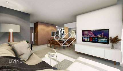 Espaçoso Apartamento de 96,99m² com 3 Dormitórios e Suíte no Dom Residence