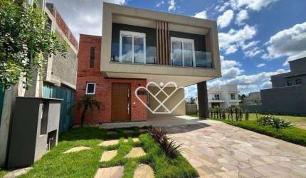 Luxuoso Sobrado de 3 Dormitórios em Condomínio Cyrela, Gravataí - Brum Imob