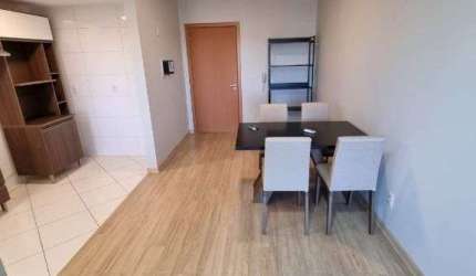Apartamento mobiliado com 2 quartos e suíte no centro de Gravataí com vaga e área de lazer