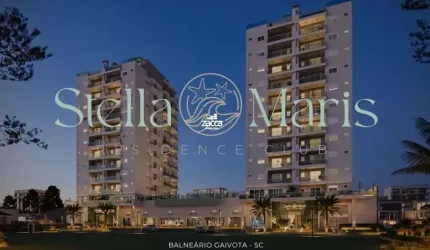 Apartamento para Venda em Balneário Gaivota, Turimar, 2 dormitórios, 1 suíte