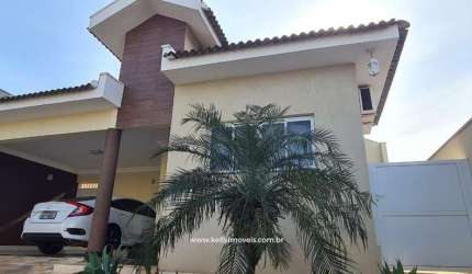 Casa em Condomínio para Venda em Presidente Prudente, Condominio Village Damha Residencial, 3 dormitórios, 3 suítes, 4 banheiros, 2 vagas