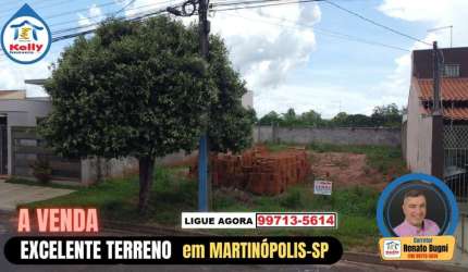Terreno para Venda em Martinópolis, Jardim O  Pioneiro 1